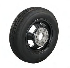 Roue complète 155R16-C ALU jumelée Knott 420975.001