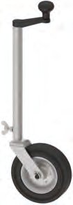 Roue jockey TK35 acier galvanisé Knott 401240.001