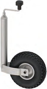 Roue jockey TK48 gonflable galvanisé Knott 400278.001