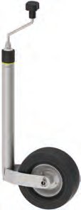 Roue jockey TK48 avec peson galvanisé Knott 408124.001