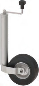 Roue jockey TK60 renforcé galvanisé Knott 408441.001