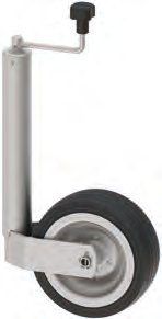 Roue jockey TK60V renforcé galvanisé Knott 405656.001