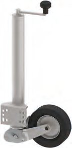 Roue jockey ATK60 moyeu rallongé renforcé Knott 407455.001
