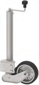 Roue jockey ATK60V moyeu rallongé capacité augmentée Knott 413455.001