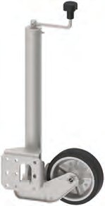 Roue jockey ATK60V moyeu rallongé capacité augmentée Knott 416262.001
