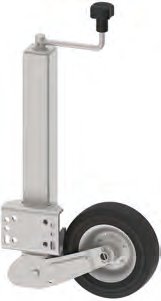 Roue jockey caoutchouc galvanisé Knott 4802519X