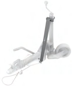 Stabilisateur roue jockey galvanisé Knott 209717.001