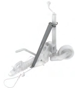 Stabilisateur roue jockey galvanisé Knott 209717.002