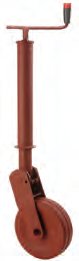 Roue jockey 70 rond / A100 Knott 405079.001