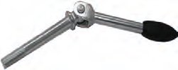 Manette support roue jockey pliable Knott 418210.001