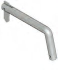 Axe complet, zingué avec Sicherungsblech — Ø: 12 mm Knott 418324.001