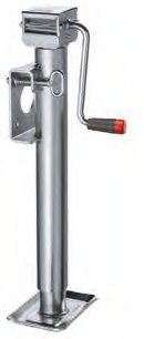 Stützfuß klappbar LF2151 — max. stat. Tragkraft kg: 900; D: 550; E: 165; moyeu: 365; G: 120×140; I: 390; Ø: 51 Knott 412900.001