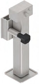 Stützfuß klappbar — max. stat. Tragkraft kg: 1300; moyeu: 235; Aussenrohr: 60x60x4 Knott 412813.001