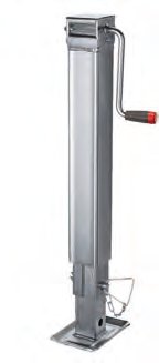 Spindelstütze DG487/3SF 90×90 vierkant — max. stat. Tragkraft kg: 3000; B: 600; C: 440; D: 760; E: 225; G: 280; H: 400; moyeu: 360 Knott 420171.001