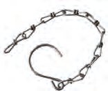Chaînette de sécurité 260 mm Knott 402187.001