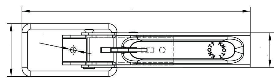 Contre-support coudé Knott 6X0015.007