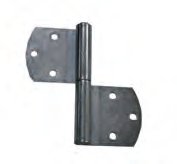 Charnière galvanisé complète 50 mm Knott 423282.001