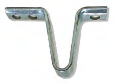 Béquille galvanisée hauteur 90 mm Knott 208496.001