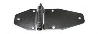 Charnière Inox avec graisseur 190×65 mm Knott 401976.002