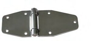 Scharnier Niro — Maße: 209×80 mm; Blech: 4 mm Knott 413452.001