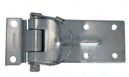 Scharnier zingué axe avec Federsicherung — Maße: 148×61 mm Knott 417462.001