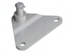 Plaque d’angle avec pivot jusqu’à 1000N Knott 415988.001