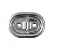 Plaque d’arrimage ovale galvanisée 800 daN Knott 401812.001