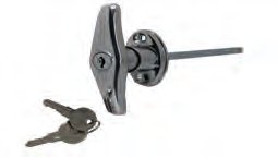 T-Schloss vierkant 8×125 mm, 38mm hoch Knott 408063.001