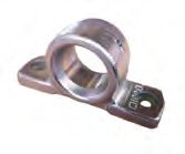 Paire de paliers vissables 40 mm galvanisé Knott 415895.001