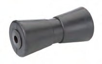 Galet de quille caoutchouc avec noyau acier 188 mm Knott 402809.004