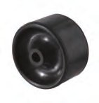 Galet de mise à l’eau en caoutchouc 120 mm Knott 402809.006