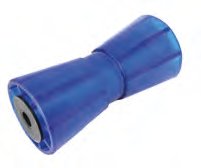 Kielrolle 8“ aus PVC — Farbe: blau; D: 90 mm; D1: 61 mm; d: 17 mm; L: 194 mm Knott 6X1064.018
