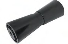 Kielrolle 10“ aus PVC — Farbe: blau; D: 93 mm; D1: 61 mm; d: 17 mm; L: 259 mm Knott 6X1064.019