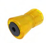 Kielrolle 5“ aus PVC — Farbe: blau; D: 79 mm; D1: 58,5 mm; d: 17 mm; L: 133 mm Knott 6X1064.036