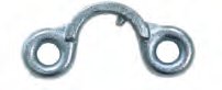 Fermeture de panique 225x37mm parties basse gauche/droite Knott 417098.001
