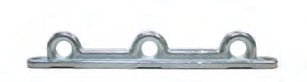 Support de cloison 3 trous 290x25mm Knott 417092.001
