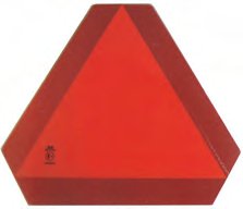 Dreieckwarntafel nach ECE69 Aluminium (Seitenlänge 359mm) für langsam Verkehr Knott 410481.001