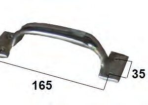 Poignée zinguée avec vis Knott 420629.001