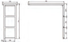 Escalier extensible 3 marches Knott 406560.001