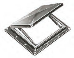 Trappe de toit 260×205 mm avec couvercle métal Knott 412520.003