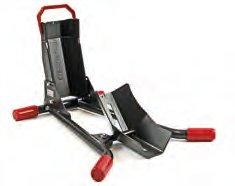 Motorradstandschiene Typ: „SteadyStand“ — Reifenbreite: 90-130 mm; Reifenmaß verstellbar (Zoll): 15-19 Knott 412675.001