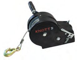 Treuil avec carter et câble 1130 kg Knott 6X0017.309