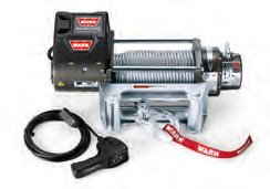 Elektrowinde, 12V Typ: CE-M 8000 avec 3,7m Kabelfernbedienung avec Rollenseilfenster — Zugkraft kg: 3630; Seillänge: 30m x 8mm Stahl Knott 409175.001