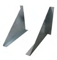 Montagesatz, zingué ((Abbildung: linke Seite)) — L: 380 mm; B: 68 mm; H: 290 mm Knott 423862.001