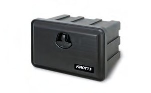 Staubox Typ “81100 Just“ avec integeriertem Schloss — L: 500 mm; B: 300 mm; H: 350 mm Knott 415853.001