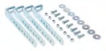 Kit fixation vertical L galvanisé Knott 423795.001
