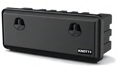 Staubox Typ “81109 Just“ avec integeriertem Schloss — L: 900 mm; B: 367 mm; H: 300 mm Knott 423739.007
