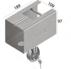 Antivol pour stabilisateur KS25/KS30/KS35 Premium Knott 210741.001
