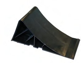 Cale de roue plastique 200x100x90mm noir Knott 419391.001