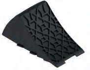 Cale de roue plastique 220x100x90mm noir Knott 415567.001
